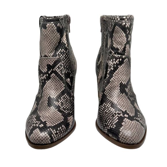 Carlos by Carlos Santana Rowan Western Booties Ankle Boots Snakeskin Size 6 - Picture 2 of 8